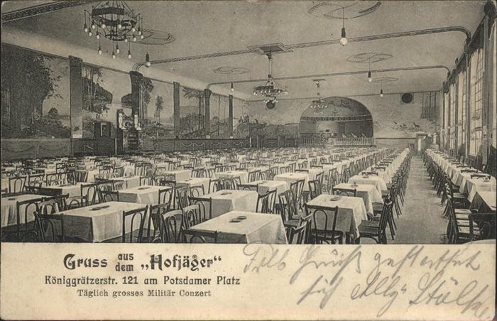 Berlin Potsdamer platz
Restaurant Hofjäger