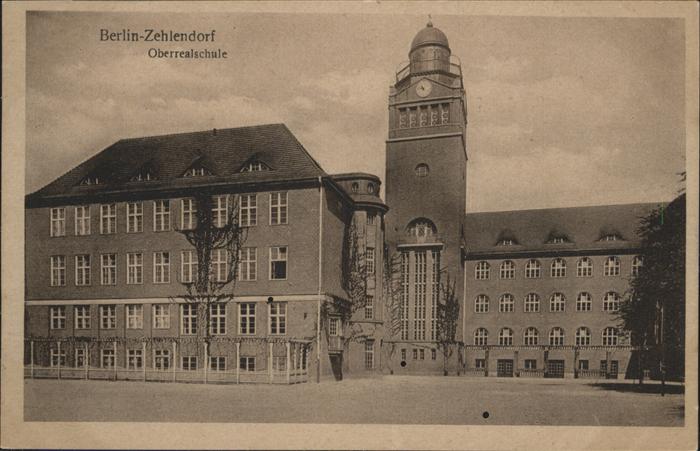 Berlin-Zehlendorf Oberrealschule