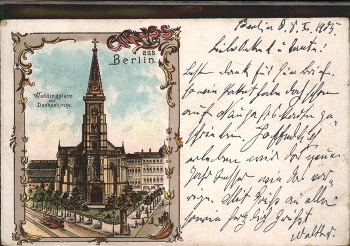 Berlin Weddingplatz
Dankeskirche