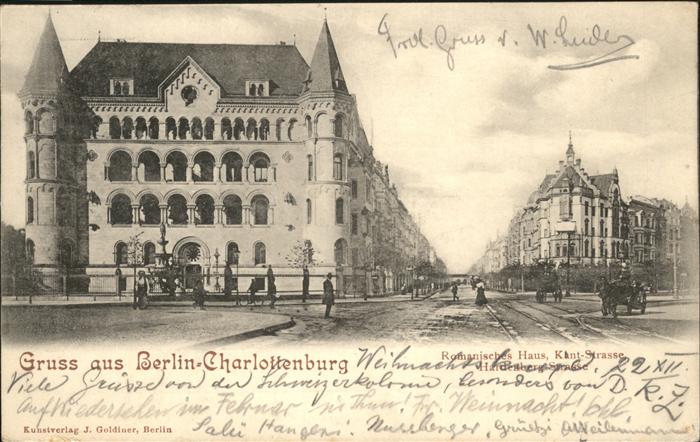 Charlottenburg Romanisches Haus
Kant-Straße