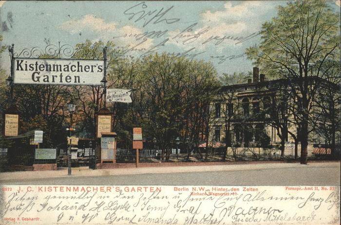 Berlin Kistenmacher`s Garten