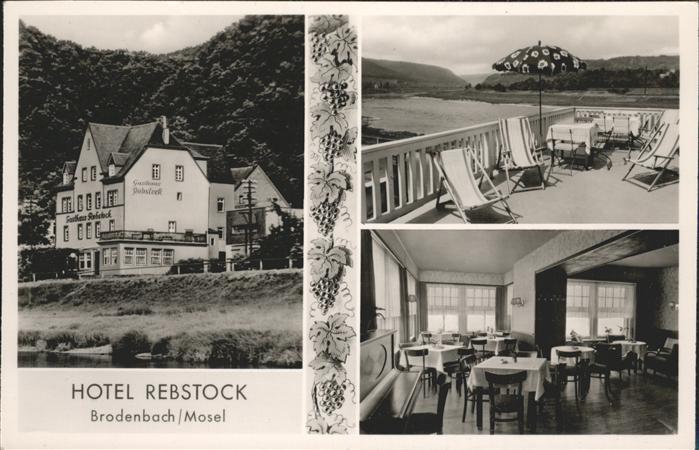 Brodenbach Mosel Rheinland-Pfalz Hotel Rebstock