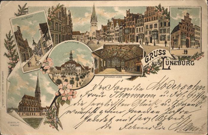 Lueneburg Altstadt
St. Nicolai-Kirche
Rathaus-L