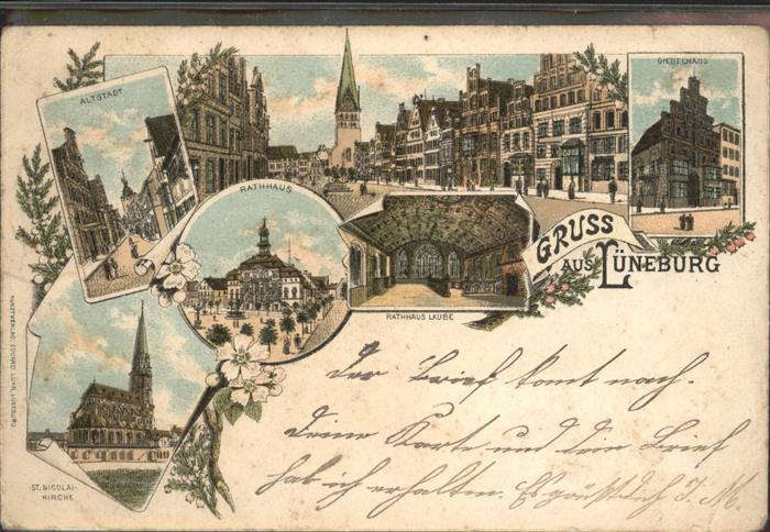 Lueneburg Rathaus Laube
St. Nicolai-Kirche