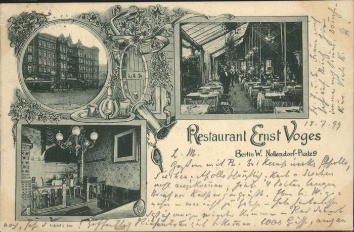 Berlin Nollendorf-Platz
Restaurant Ernst Voge