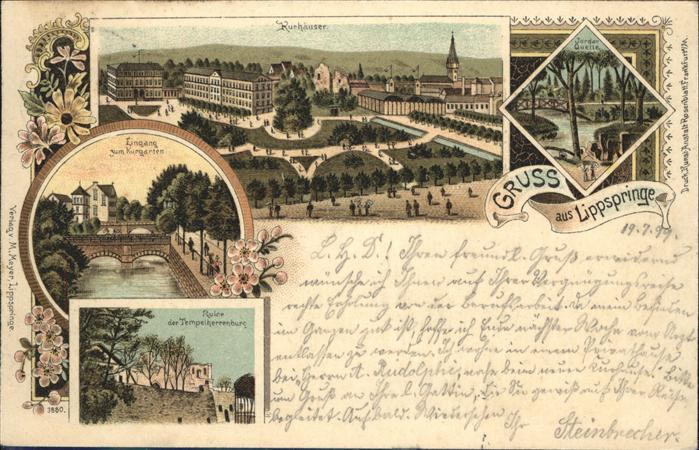 Bad Lippspringe Kurhäuser
Tempelherrenburg
Jordan Que