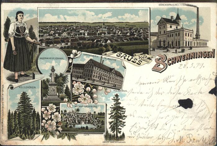 Schwenningen Baden Hölzlekönigin
Kaiser-Wilhelm-Denkmal