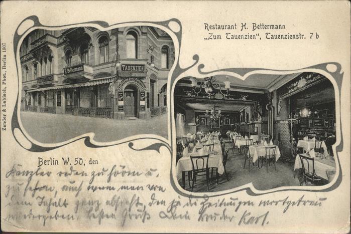 Berlin Tauenziehstraße 7b