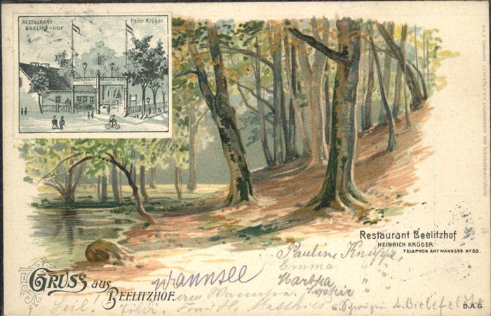 Wannsee Restaurant Beelitzhof