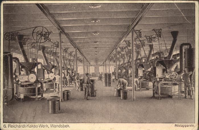 Wandsbek Reichardt-Kakao-Werk
Röstapparate