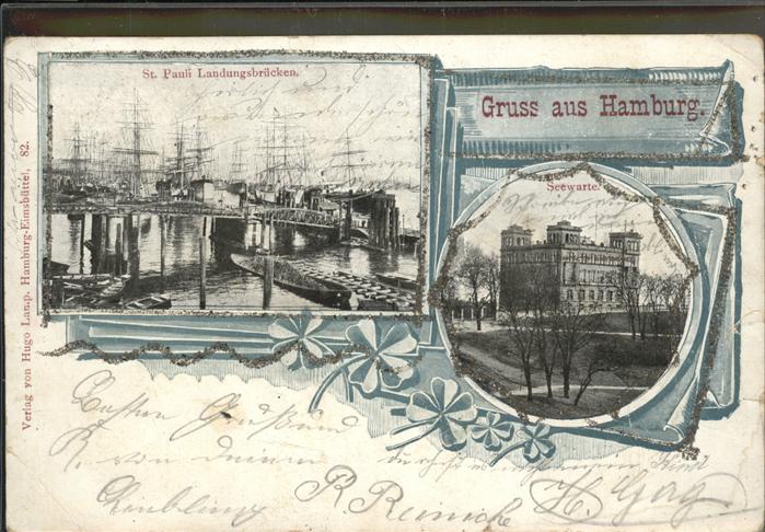 Hamburg St. Pauli Landungsbrücken