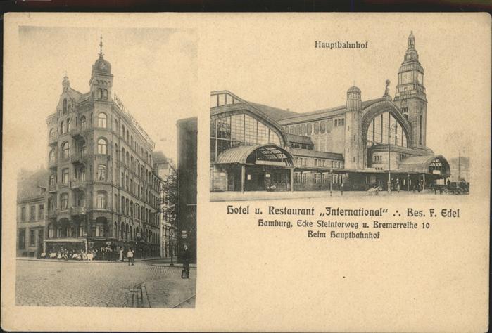 Hamburg Hauptbahnhof
Hotel International