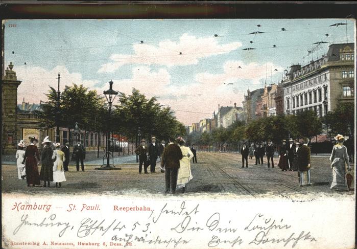 Hamburg St. Pauli
Reeperbahn