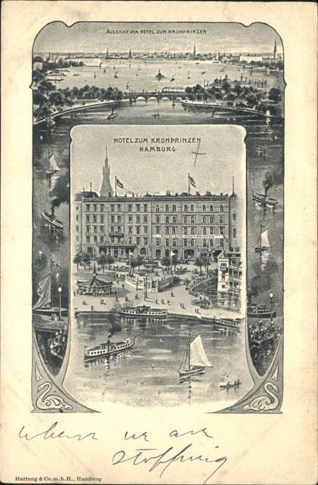 HAMBURG  CITY Hotel zum Kronprinzen