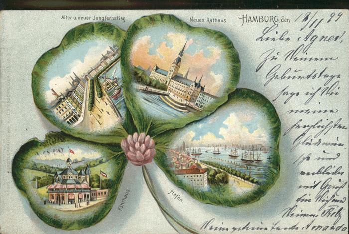 Hamburg Neues Rathaus
Alter und Neuer Jungerns