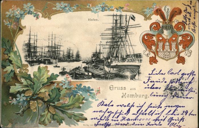 Hamburg Hafen
Prägedruck