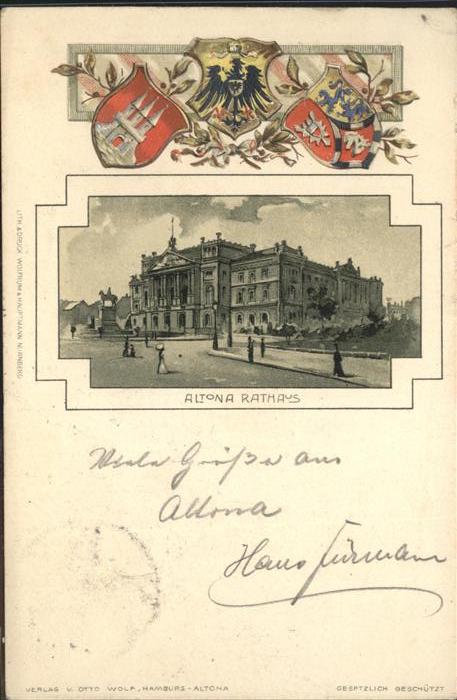 Hamburg Altona
Prägedruck