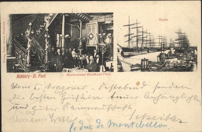 HAMBURG  CITY St. Pauli
Restaurant Berthold Otto