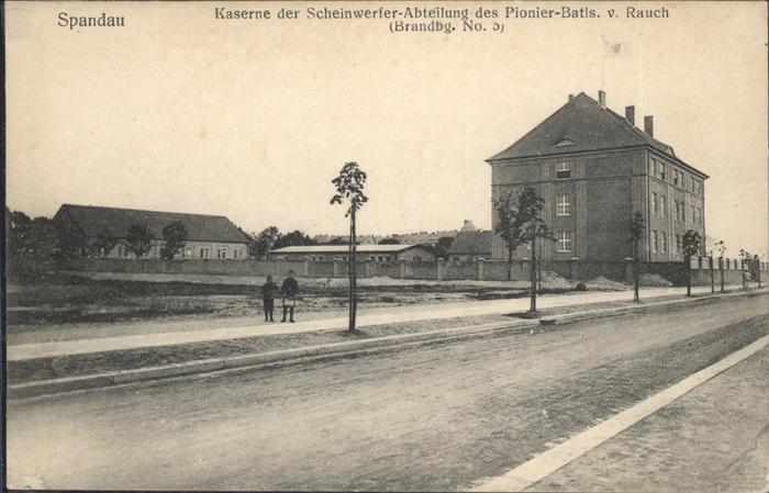 Spandau kaserne der Scheinwerfer-abteilung des