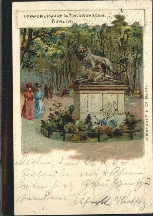 Berlin Löwengrube
Tiergarten