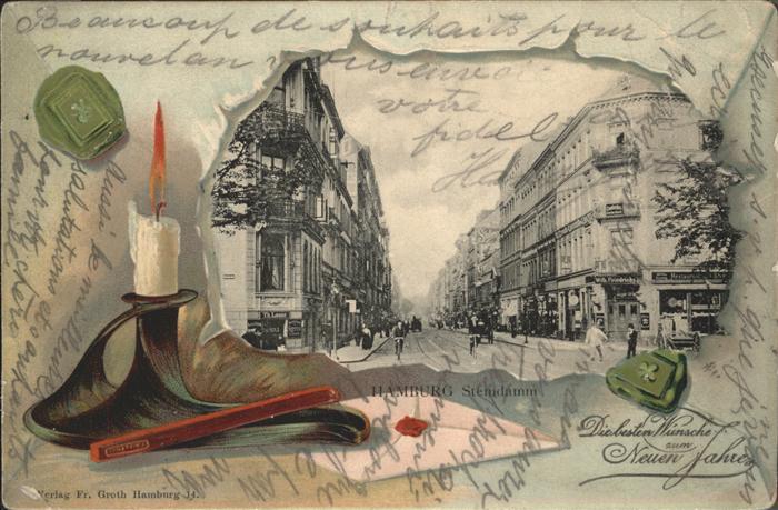 Hamburg Steindamm
Neujahrsglückwunschkarte