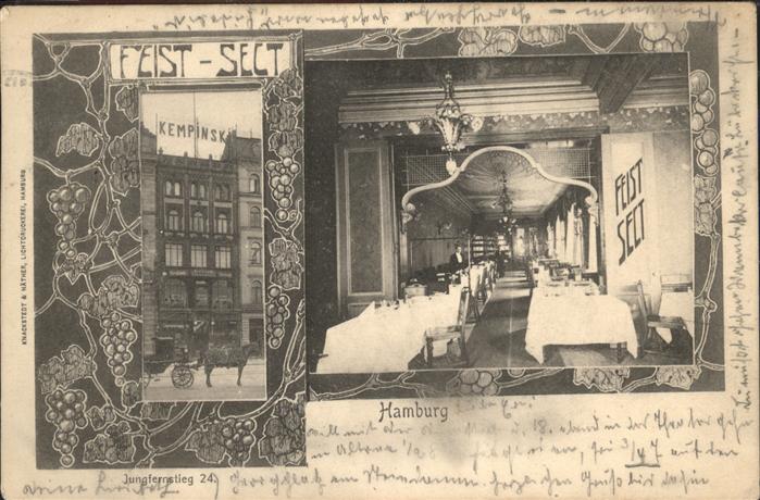 Hamburg Feist Selt
Jungfernstieg 24