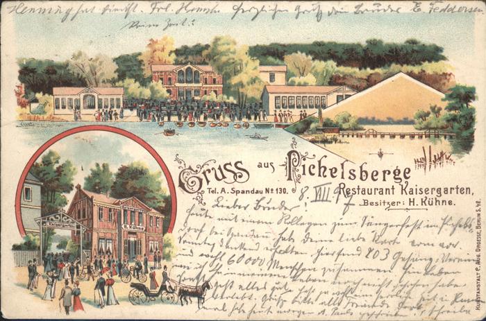 Spandau Pichelberg
Restaurant Kaisergarten