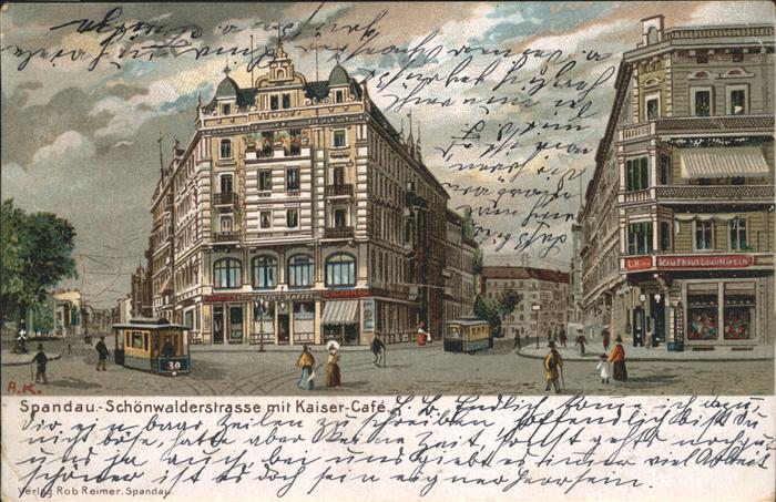 Spandau Schönwalderstraße
Kaiser-Cafe