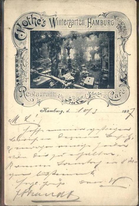 Hamburg Clothes Wintergarten