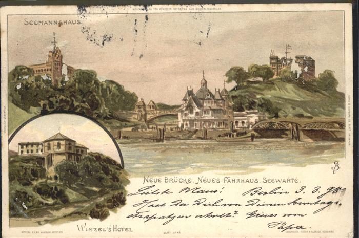 Hamburg Seemannshaus
Neue Brücke
Neues Fährha