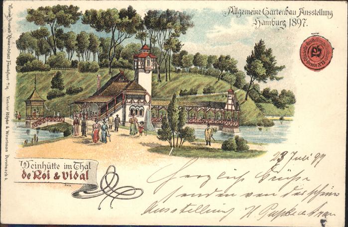 Hamburg Weinhütte im tal de Roi & Vidal