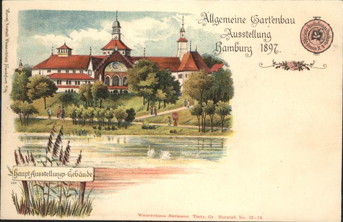 Hamburg Allg. Gartenbau-Ausstellung Hamburg 189