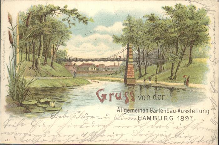 Hamburg Allg. Gartenbau-Ausstellung Hamburg 189