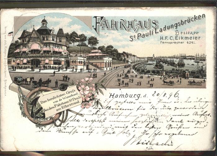 Hamburg St. Pauli-Landungsbrücken