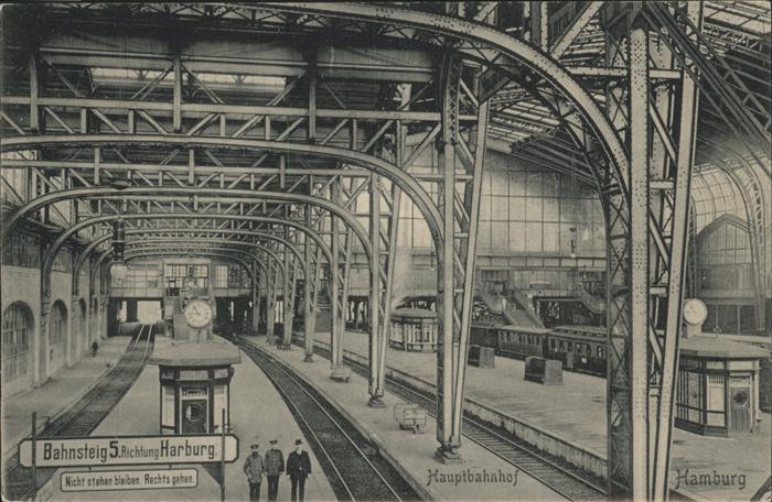 Hamburg Hauptbahnhof Bahnsteig 5