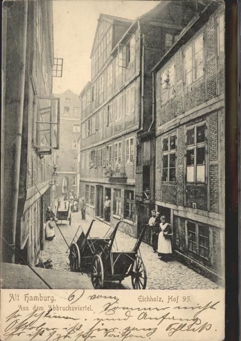 Hamburg Alt-Hamburg Abbruchsviertel