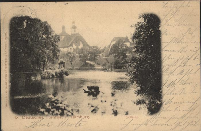 Hamburg Deutsches Turnfest Festhalle