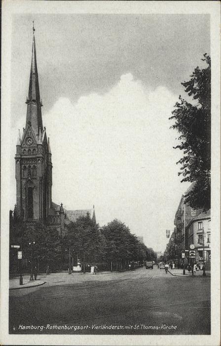 Rothenburgsort Vierländerstrasse St Thomas-Kirche
