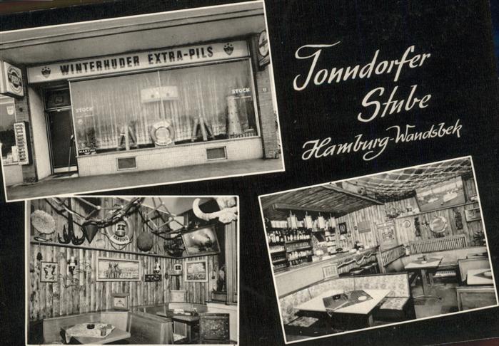 Wandsbek Tonndorfer Stube Winterhuder Extra-Pils