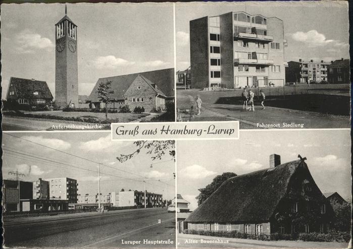 Lurup Auferstehungskirche Fahrenort Siedlung