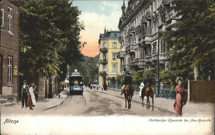 Altona Hamburg Flottbecker Chaussee Neu-Rainville Stra