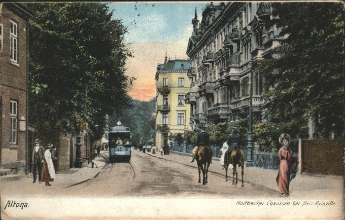 Altona Hamburg Strassenbahn Flottbecker Chaussee