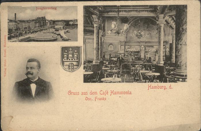 Hamburg Cafe Hammonia Jungfernstieg