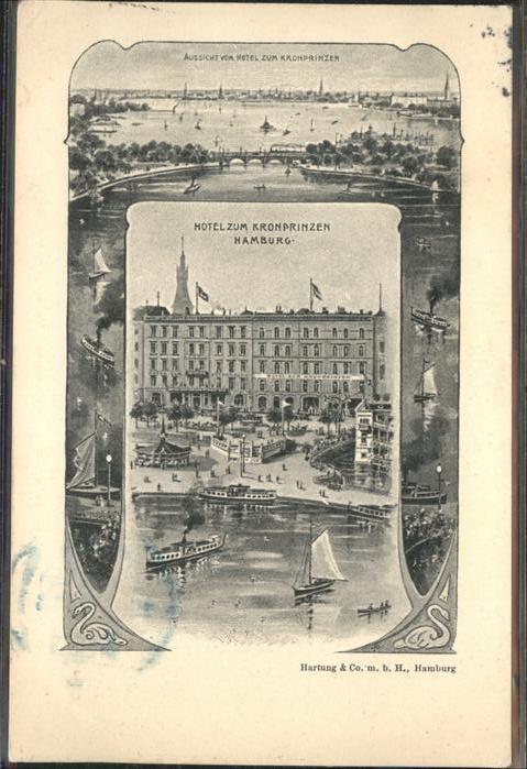 HAMBURG  CITY Hotel zum Kronprinzen