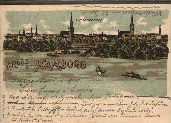 Hamburg Lombardsbrücke