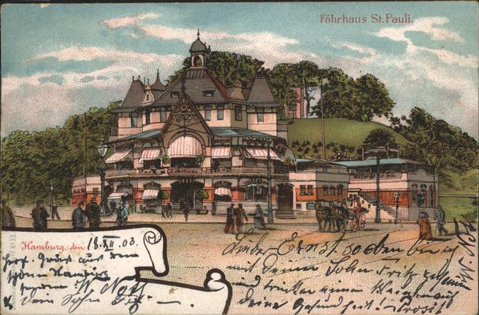 Hamburg Fährhaus St Pauli