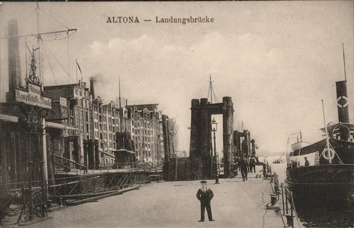 Altona Hamburg Landungsbrücke