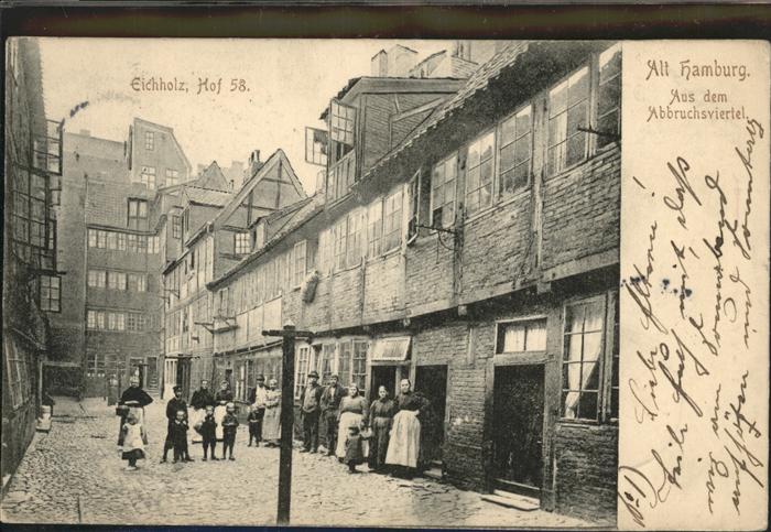 Hamburg Alt-Hamburg Abbruchsviertel