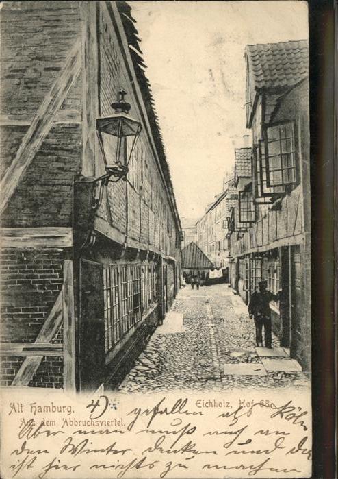 Hamburg Alt-Hamburg Abbruchsviertel