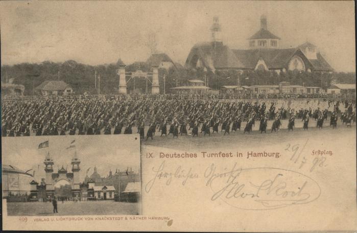 Hamburg Deutsches Turnfest Festplatz
